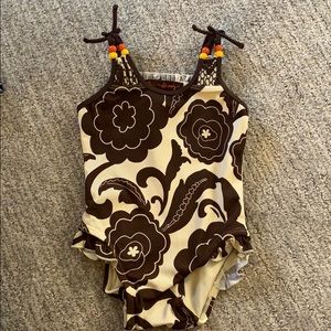 One piece bathing suit